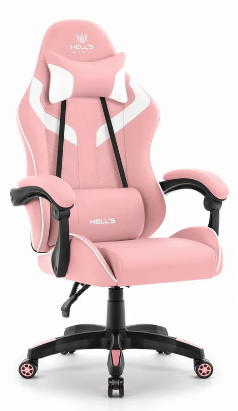 Геймерське крісло Hell's Chair HC-1007 Pink, 150 кг