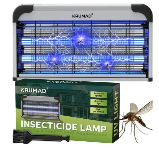 Лампа для знищення комах KRUMAD KMDW117 УФ 30 Вт