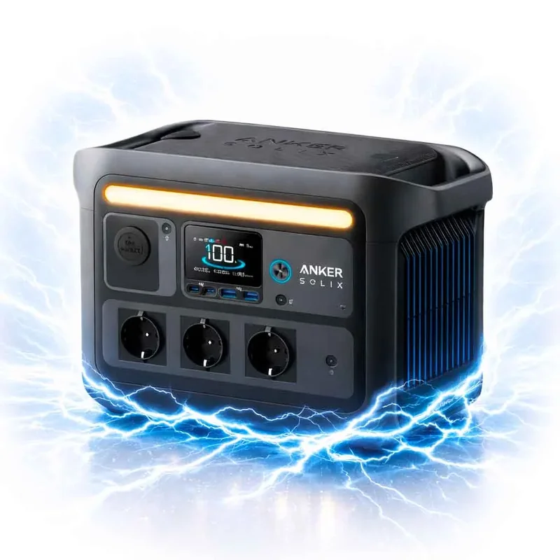 Зарядна станція ANKER Solix C800X 1200W з 768Wh LiFePO4 акумулятором