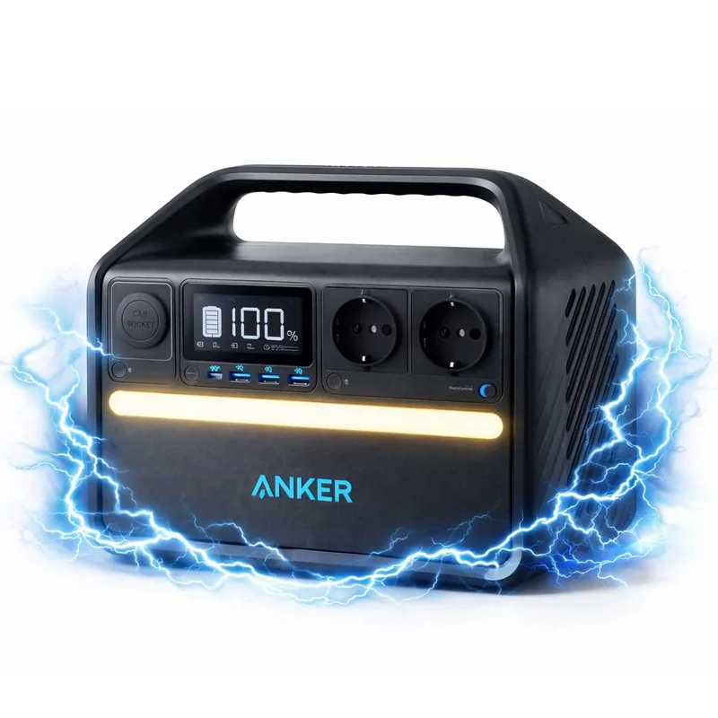 Зарядна станція Anker 535 PowerHouse 512Wh LiFePO4 / 500W