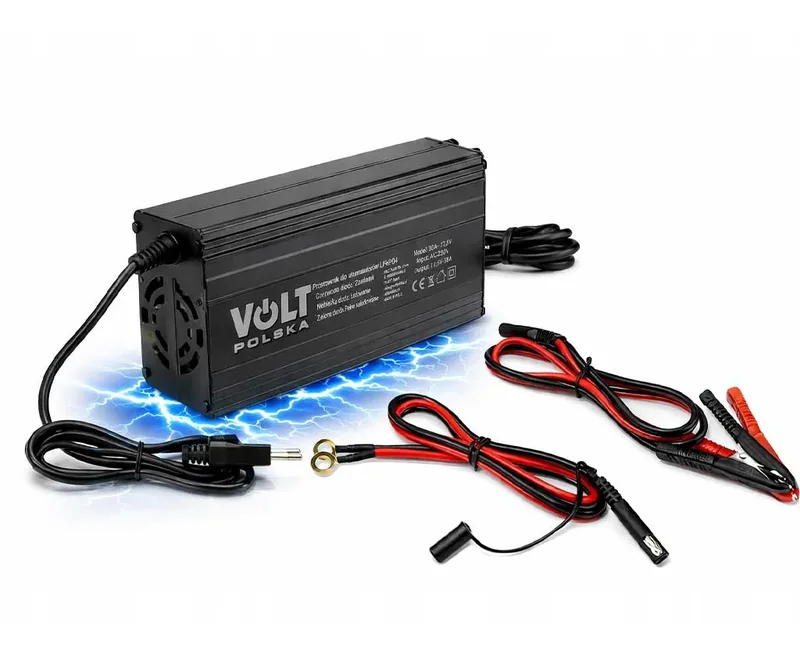 Зарядний пристрій Volt Polska 30A для LiFePO4 акумуляторів (12.8V)