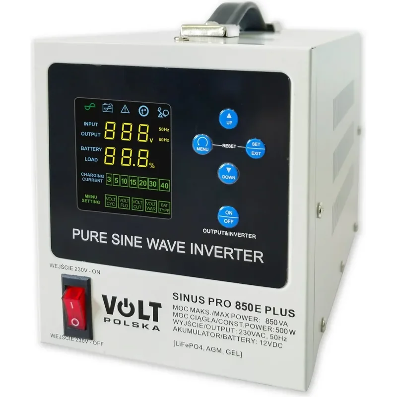 Volt Polska SINUS PRO 850 E PLUS (3SPM08012M)