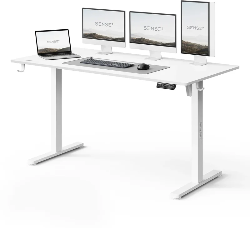 Геймерський стіл SENSE7 Nojo LIGHT 140 см x 70 см ( White )