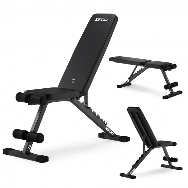 Регульована складна тренувальна лава Zipro Stride