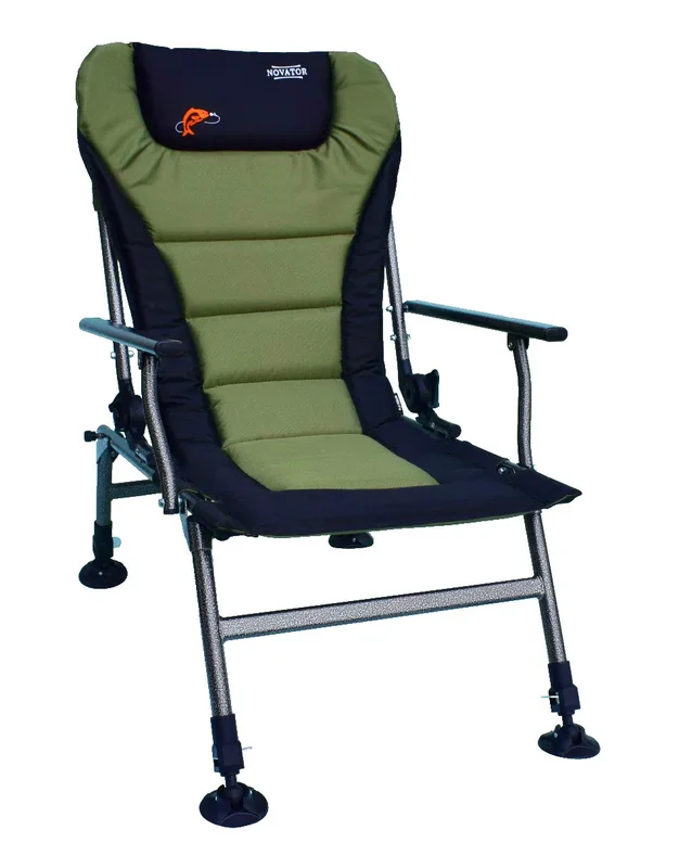 Розкладне крісло рибальське карпове Novator SR-2 Comfort для кемпінгу і туризму