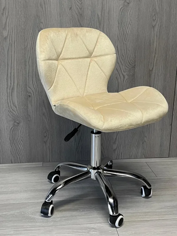 Офісне крісло Lugano VASTO OFFICE BEIGE VELVET