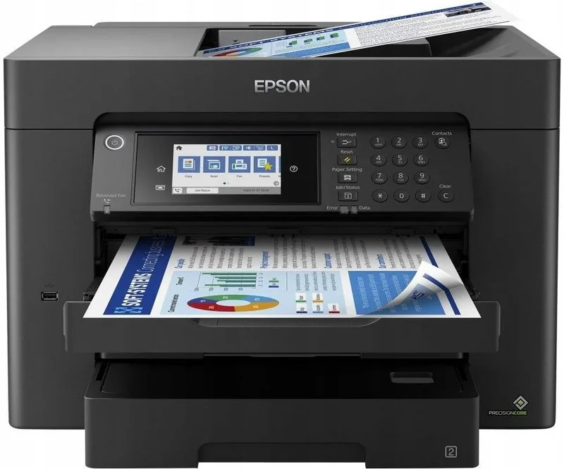 БФП Epson WorkForce WF-7840DTWF A3, Wi‑Fi, Ethernet