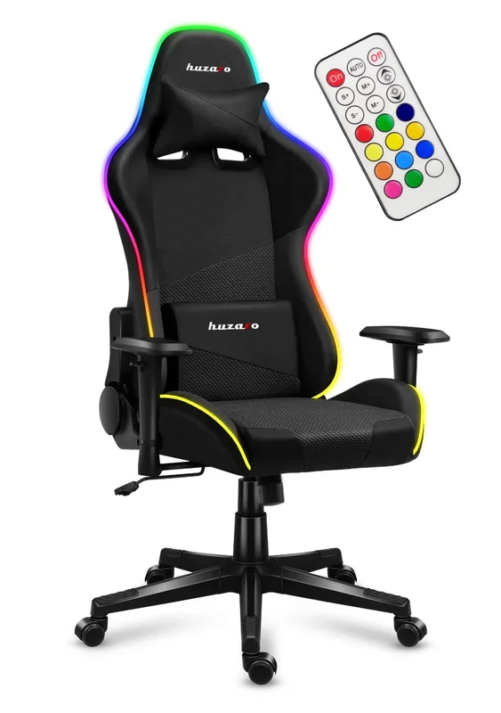 Геймерське крісло Huzaro FORCE 6.3 RGB MESH з підсвіткою