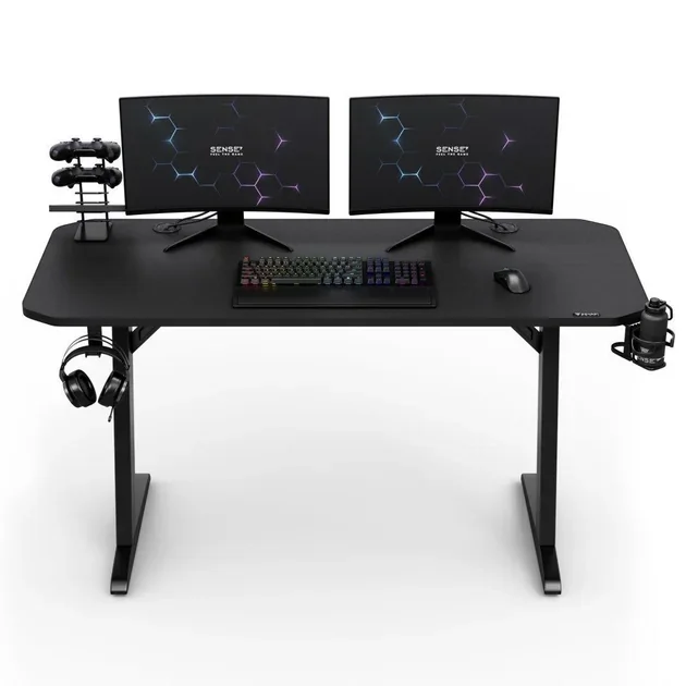 Ігровий стіл SENSE7 Nomad Basic Black 140x60 см