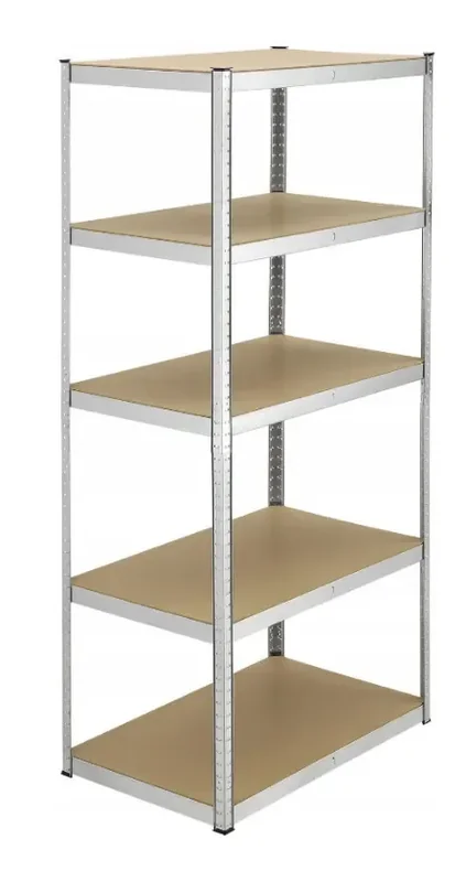 Стелаж металевий FunFit 180x90x40 см, 5 полиць, 175 кг