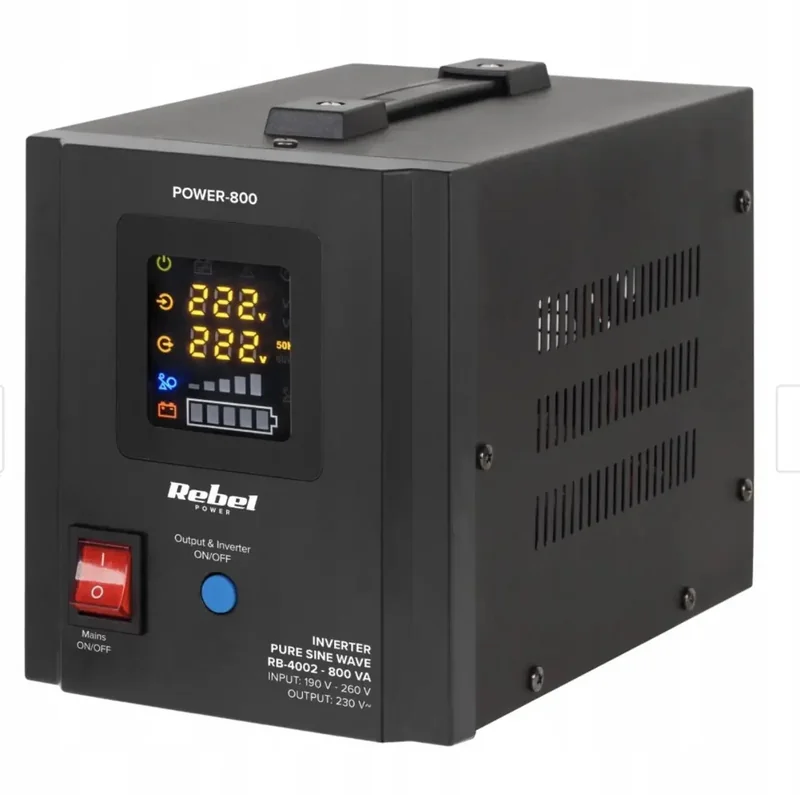 Джерело безперебійного живлення Rebel POWER-800 12V 500W