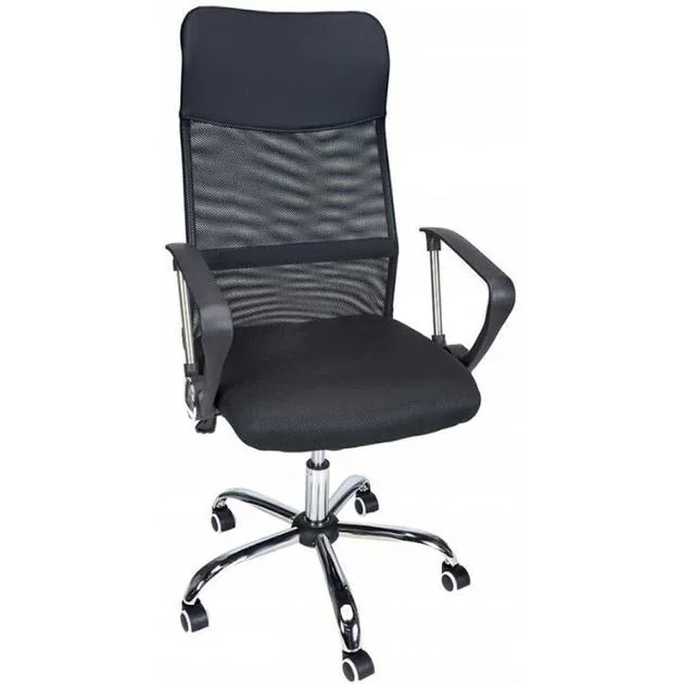 Офісне крісло FunFit Xenos Prestige Black, 120 кг, TILT