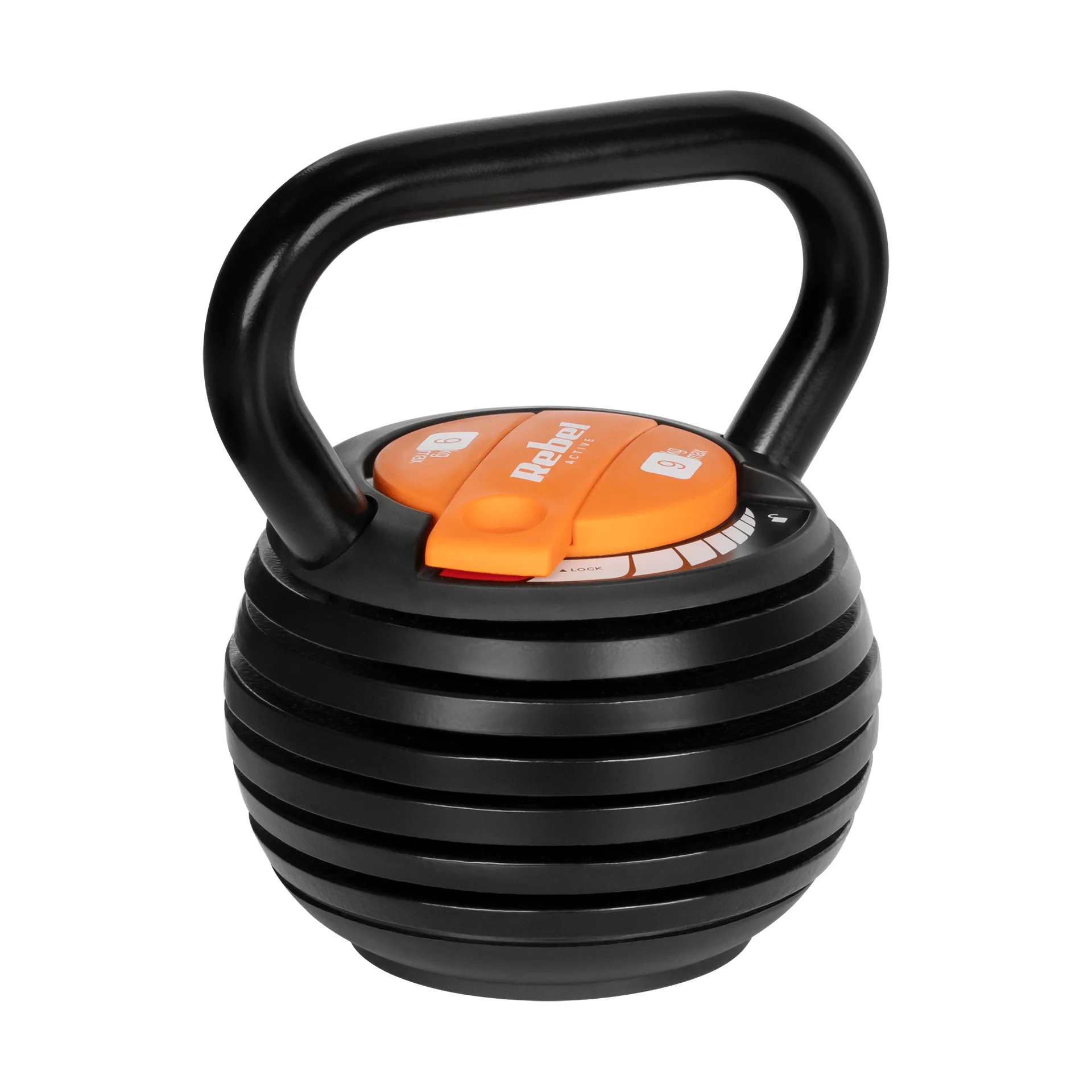 Регульована чавунна гиря Rebel Active 2,3–9 кг