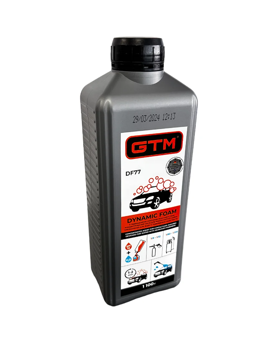 Активна піна GTM Dynamic Foam DF77 1.1 кг для безконтактного миття