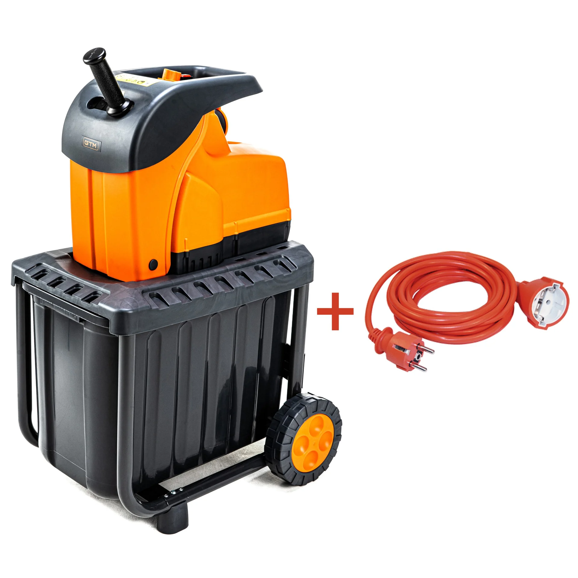 Садовий подрібнювач GTM DS2800/45 KIT 2800 Вт, гілки до 45 мм