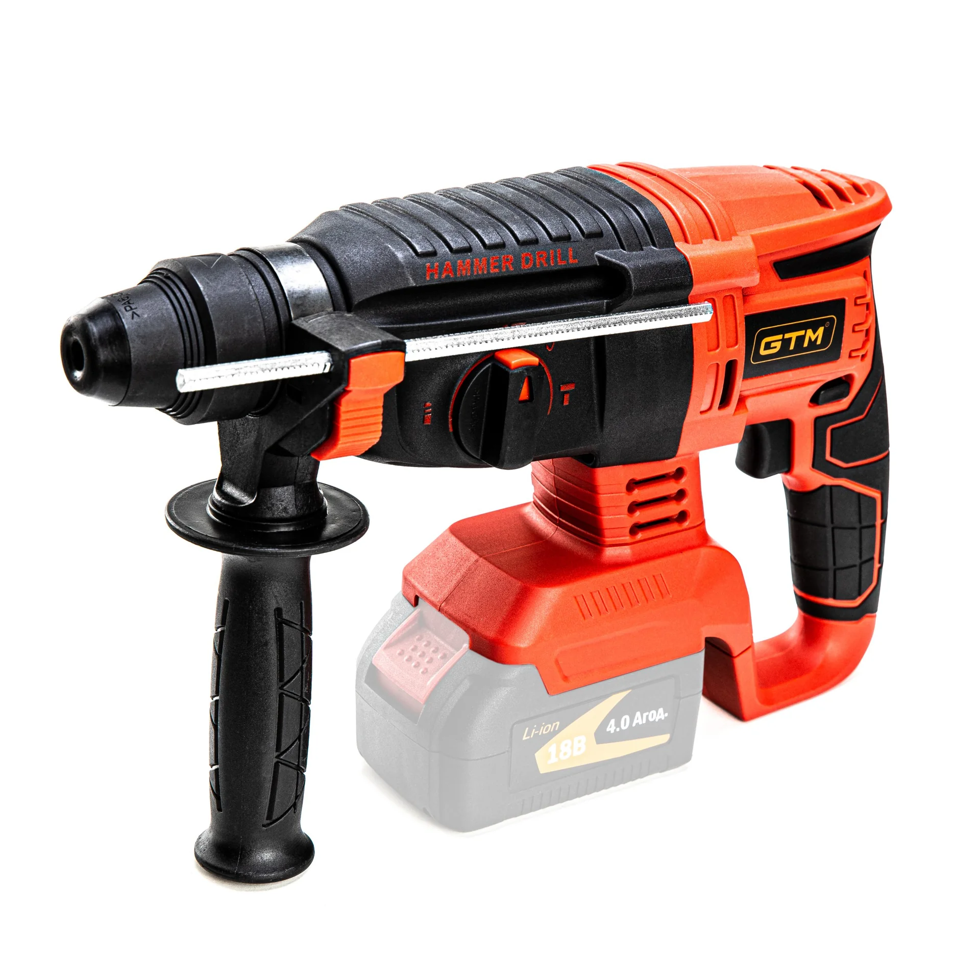 Акумуляторний перфоратор GTM RHC18/26BL 18 В, SDS-Plus