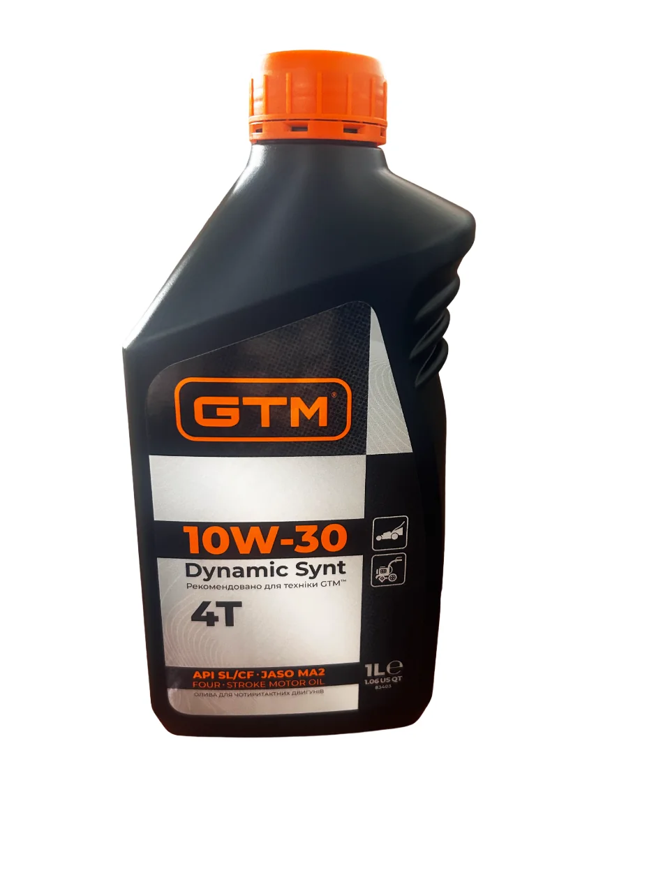 Олива GTM Dynamic Synt 10W-30 для 4-тактних двигунів 1 л