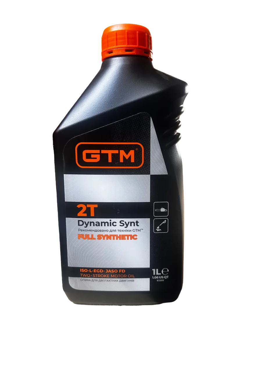 Мастило GTM Dynamic Synt 2T 1 л для 2-тактних двигунів FD