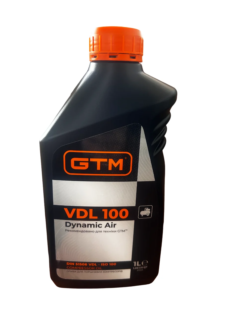 Компресорна олива GTM Dynamic Air VDL 100 ISO 100, 1 л