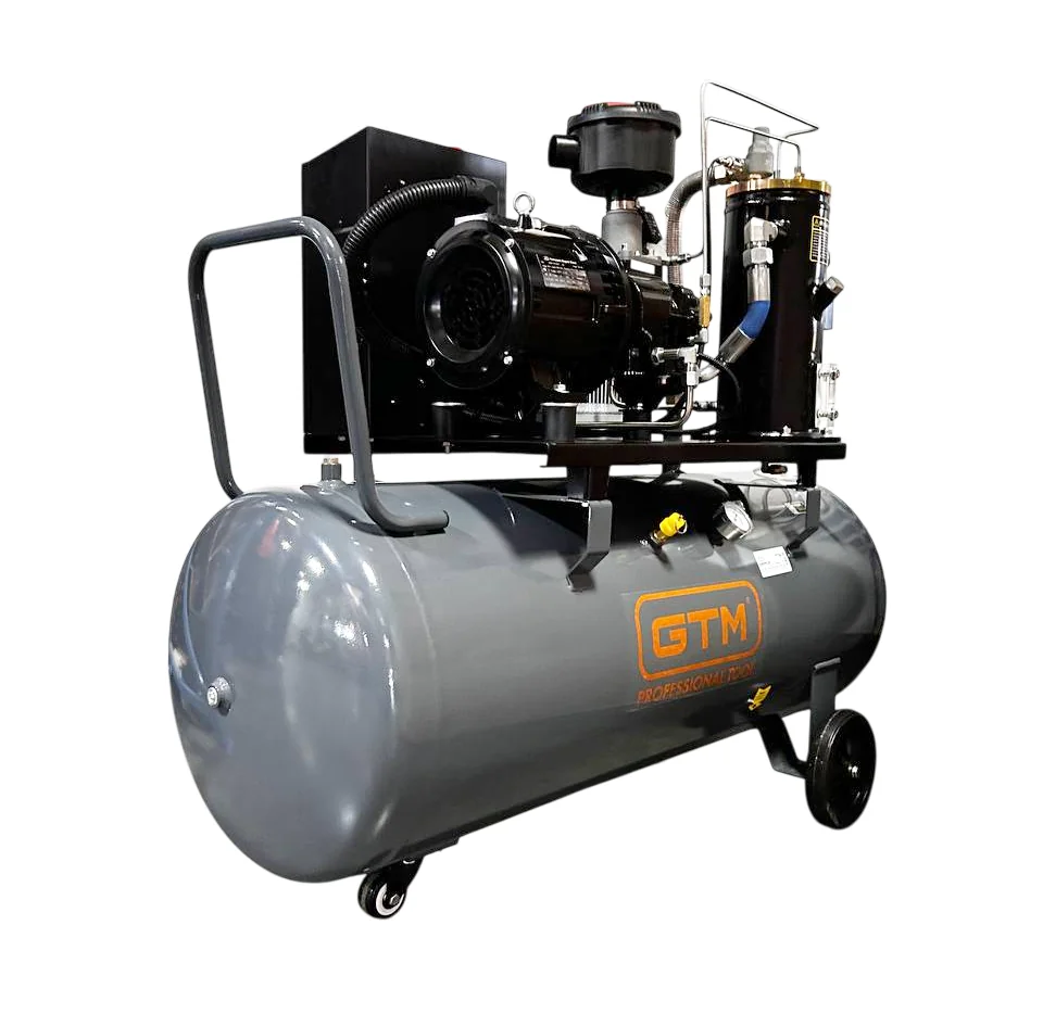 Гвинтовий компресор GTM DLG5.5V/inv 200 л, 5.5 кВт, 380В