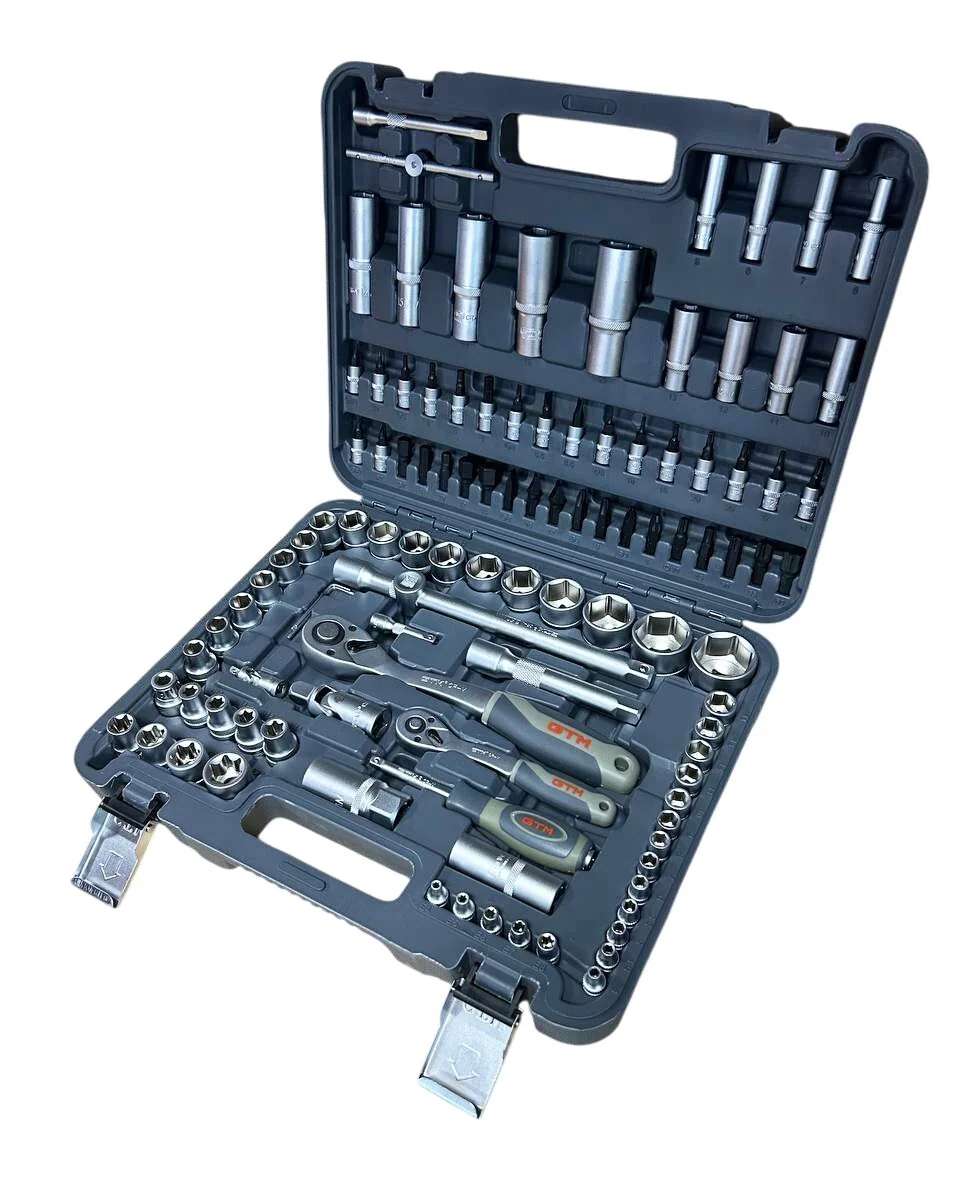 Набір інструментів GTM GTS-108 108 шт., 1/2" і 1/4", 4-32 мм