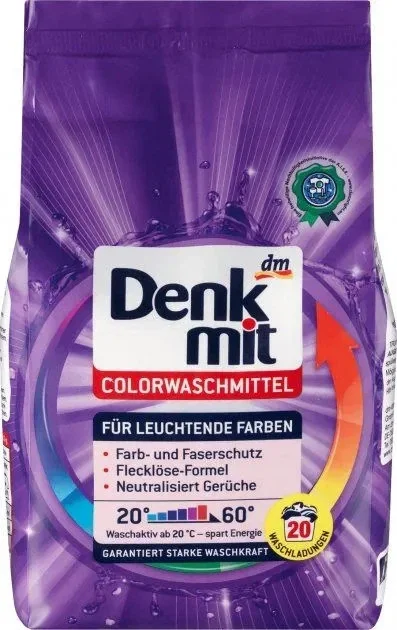 Пральний порошок Denkmit Color 1,35 кг на 20 прань