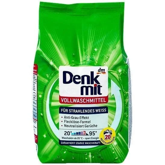 Пральний порошок Denkmit Vollwaschmittel 1,35 кг / 20 прань