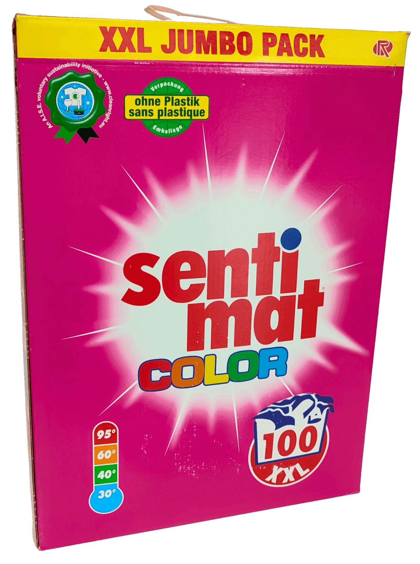 Пральний порошок Sentimat Color 5.5 кг для кольорової білизни