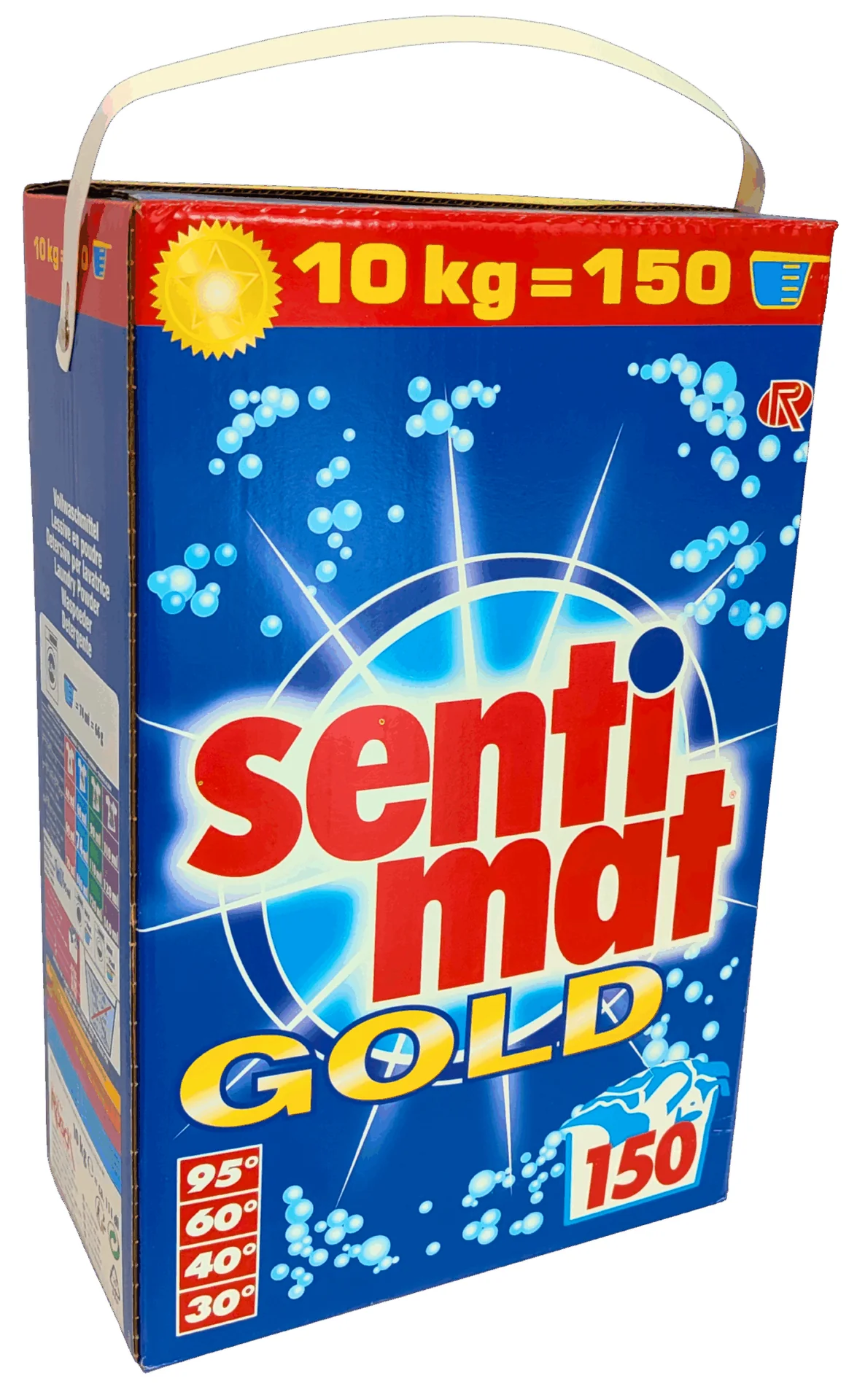 Пральний порошок Sentimat Gold універсальний 10 кг, 150 прань