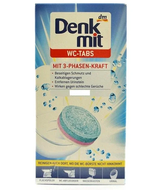 Таблетки для унітаза Denkmit, 16 шт