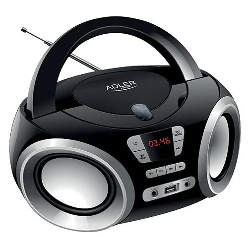 Радіо-бумбокс Adler AD 1181 CD-MP3, USB, FM, AUX