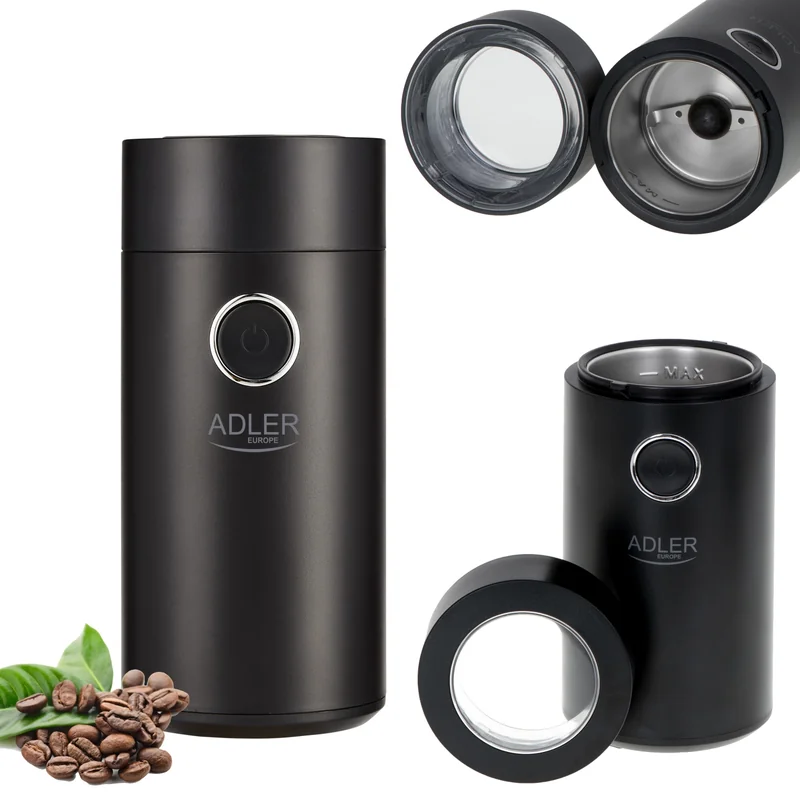 Кавомолка Adler AD 4446bs 150 Вт, контейнер 75 г