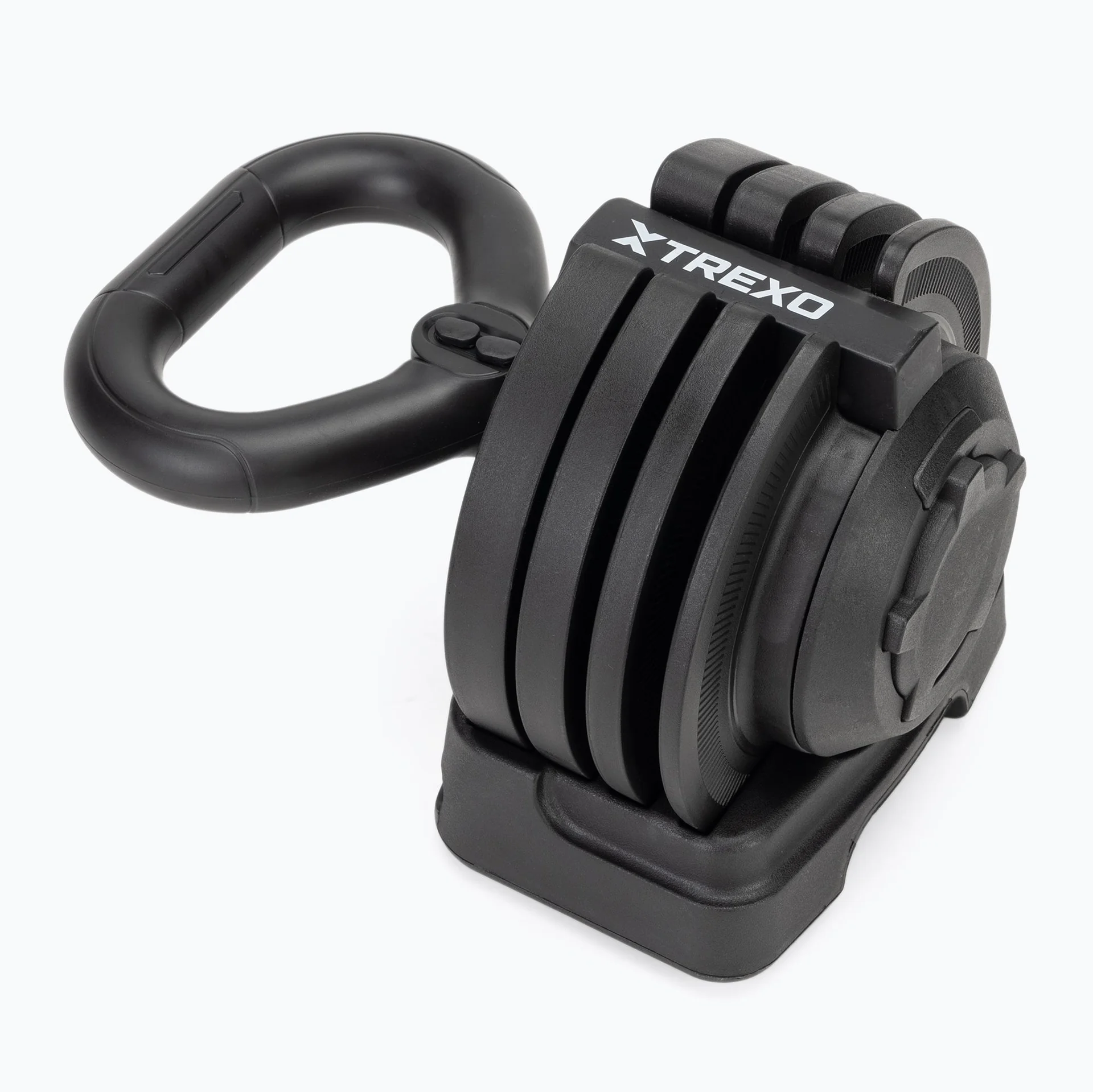 Гиря регульована XTREXO TXO-B4W004 12 кг чорна