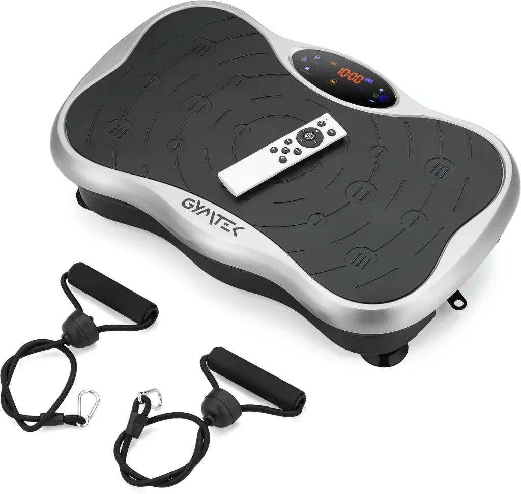 Вібраційна платформа GYMTEK XP500 срібляста, 10 мм