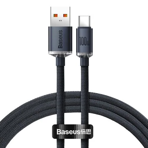 Кабель Baseus Crystal Shine USB 2.0 Type-C 100W 1.2 м
