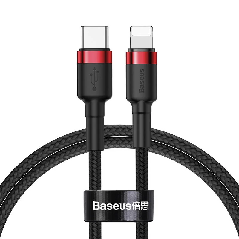 Кабель Baseus Cafule Type-C to Lightning PD 18W 1 м