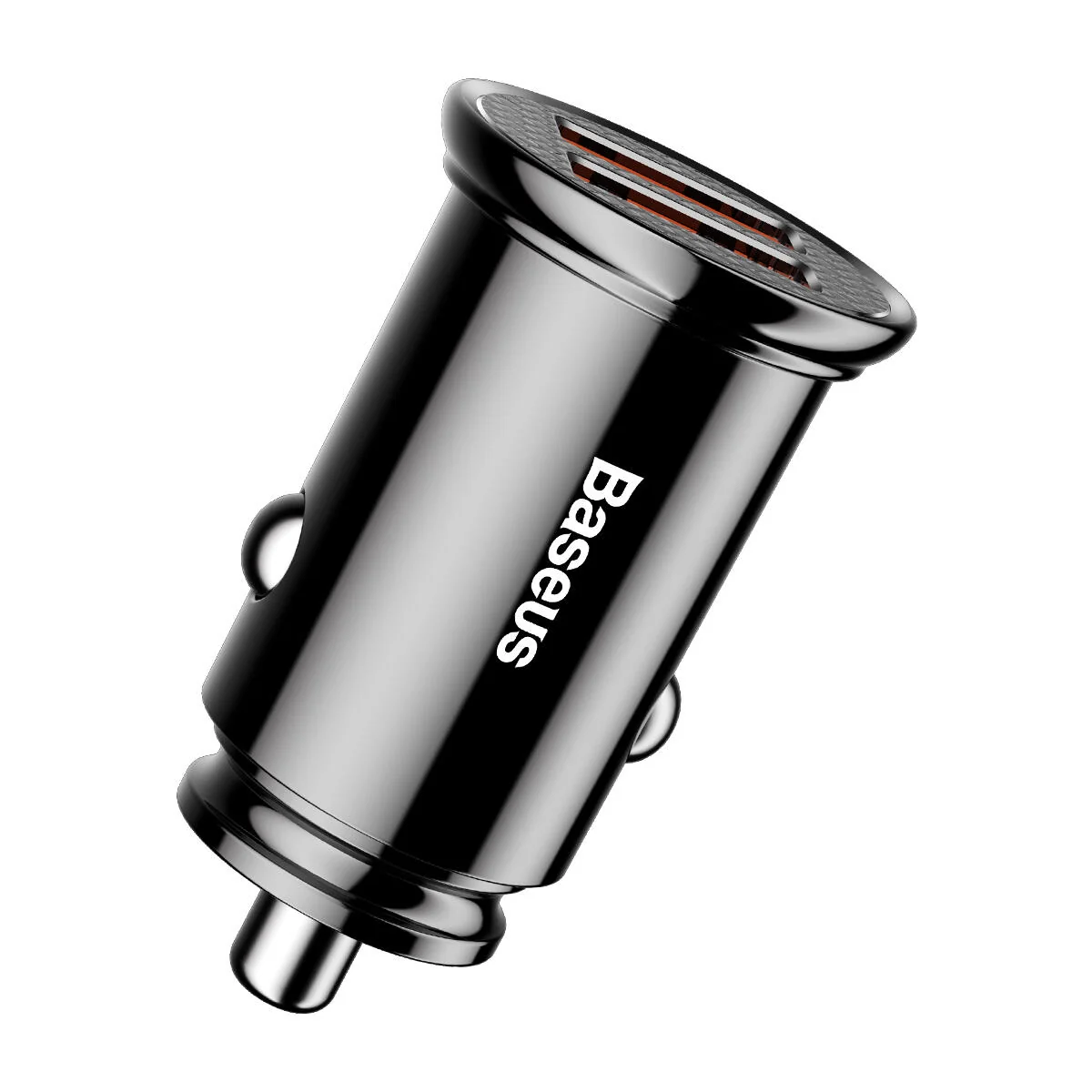 Автомобільний зарядний пристрій Baseus Circular A+A 30W QC3.0 чорний