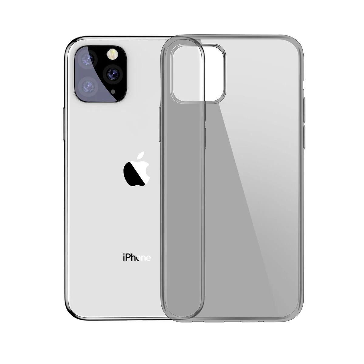 Чохол Baseus Simplicity для iPhone 11 Pro прозорий чорний