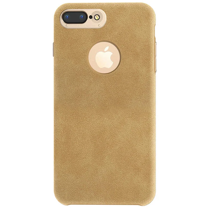Чохол Baseus Genya Khaki для iPhone 8 Plus/7 Plus з мікрофібри