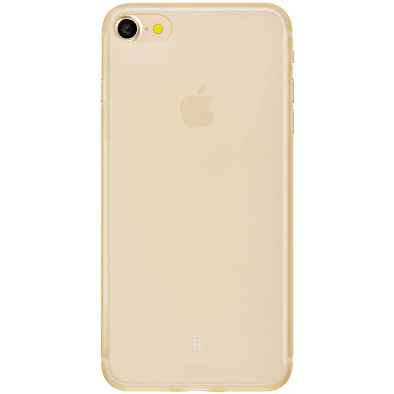 Чохол Baseus Slim Transparent Gold для iPhone SE 2020/8/7