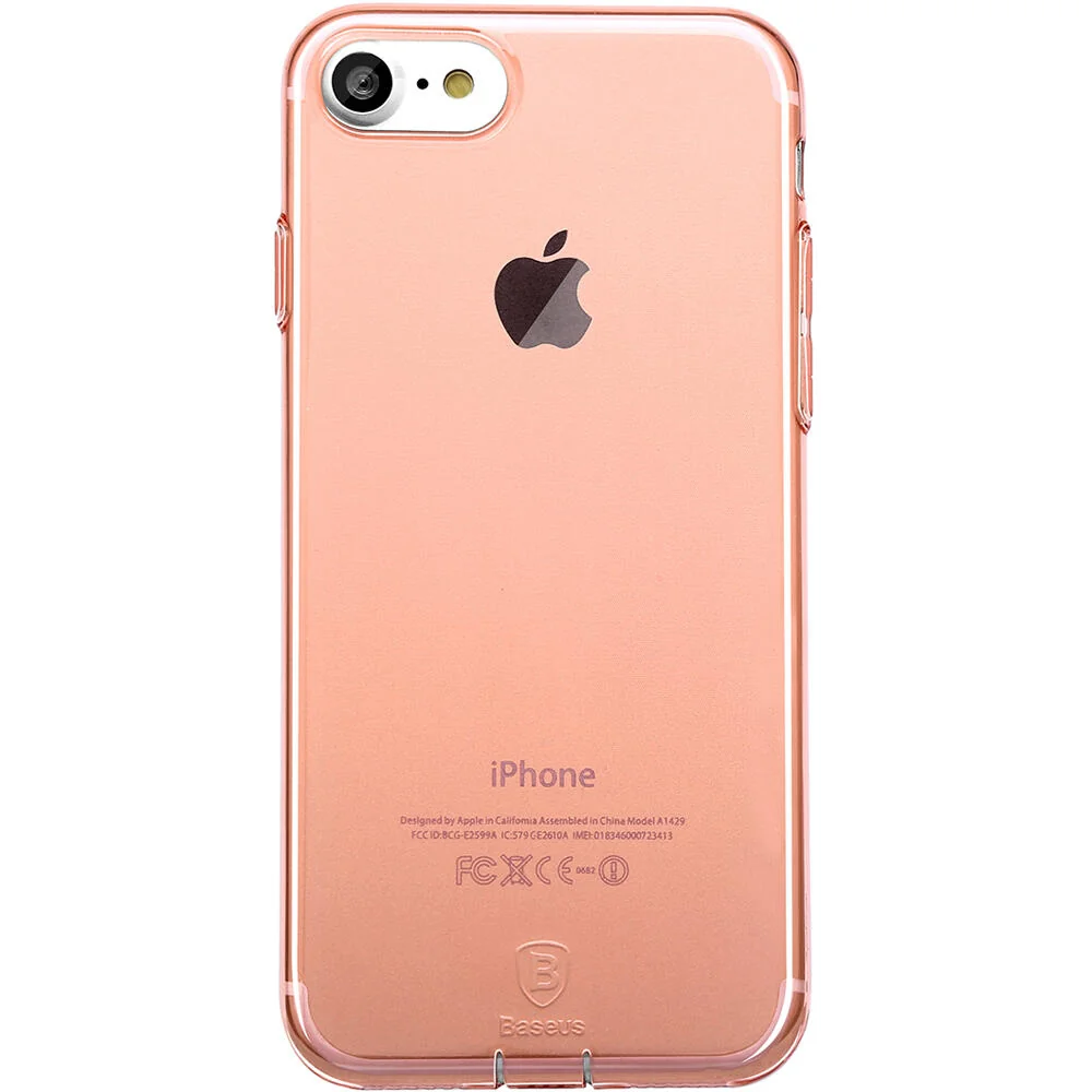 Чохол Baseus Pluggy для iPhone SE 2020/8/7 Rose Gold