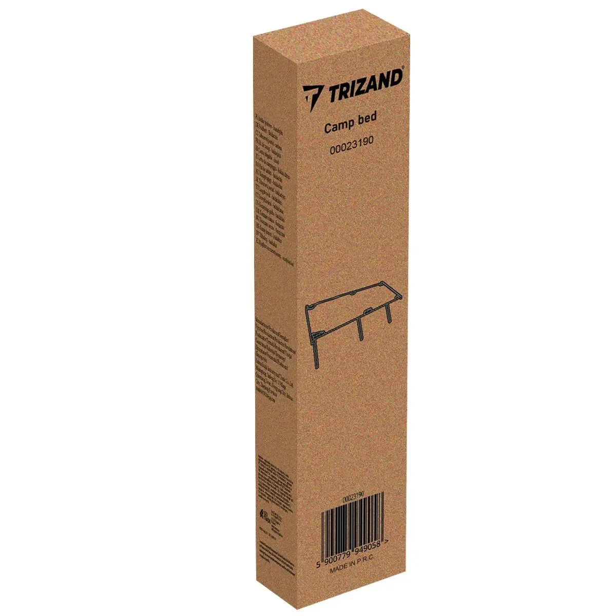 Польове ліжко Trizand 23190, 189×70×43 см, 110 кг