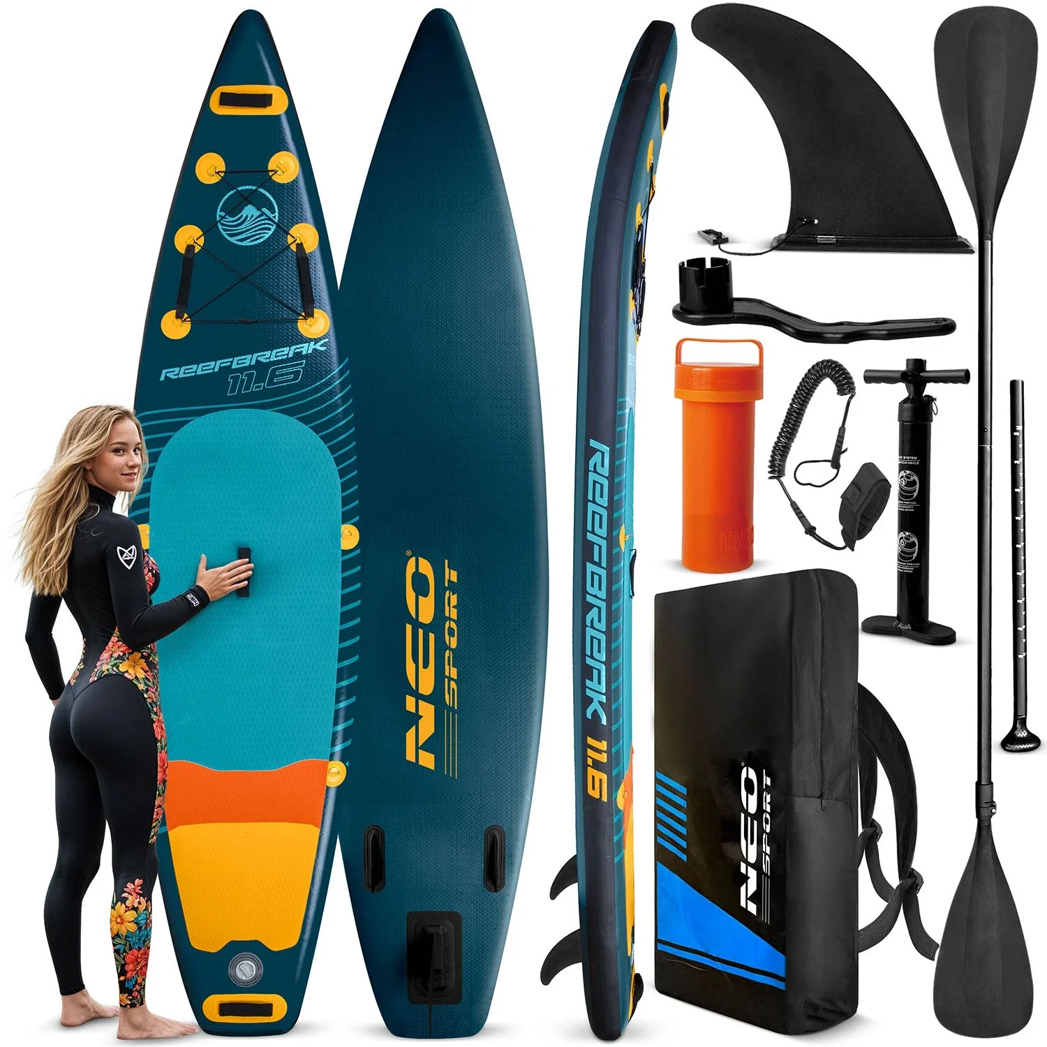 SUP-дошка Neo-Sport Reefbreak 11.6 350 см, до 150 кг