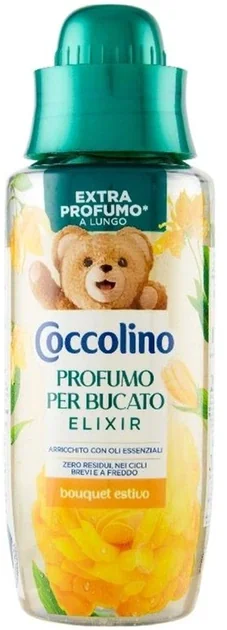 Еліксир для прання Coccolino Літній букет 342 мл — стійкий аромат