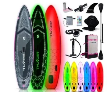 Надувна SUP дошка Thunder MOSSA 320 см з LED-підсвіткою