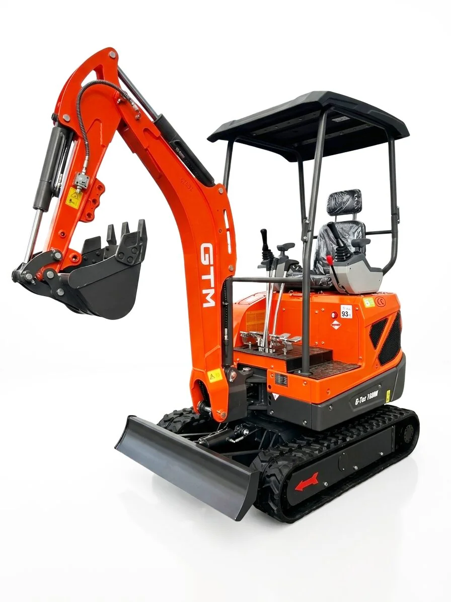 Мініекскаватор гусеничний GTM G-Tex 1800N 25 к.с., 2.13 м