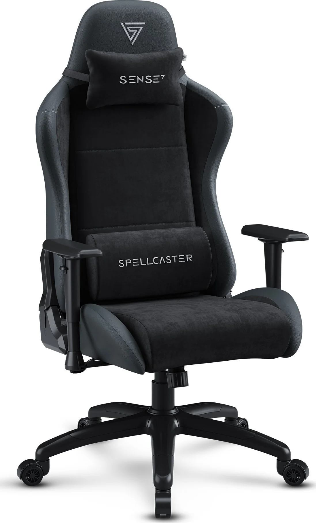 Геймерське крісло SENSE7 Spellcaster FUKU XL PU чорне
