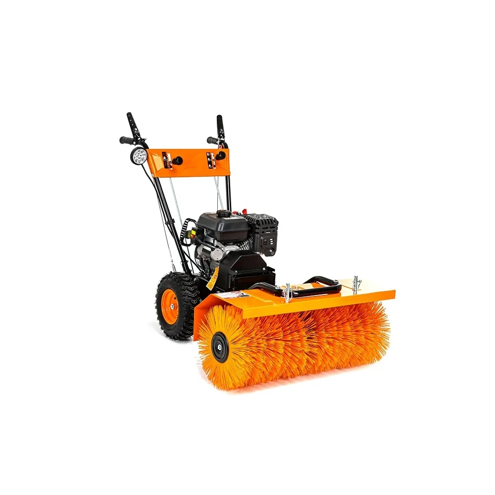 Бензинова підмітальна машина GTM SW800E 800 мм, 5+2 передачі
