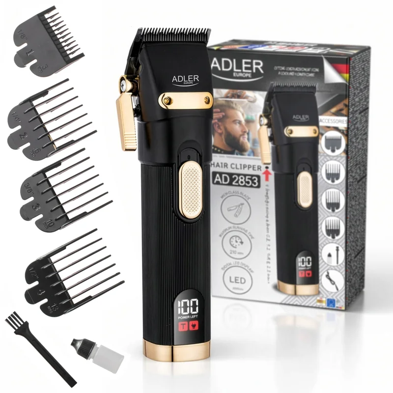 Машинка для стрижки Adler AD 2853 USB, 0.8–13 мм