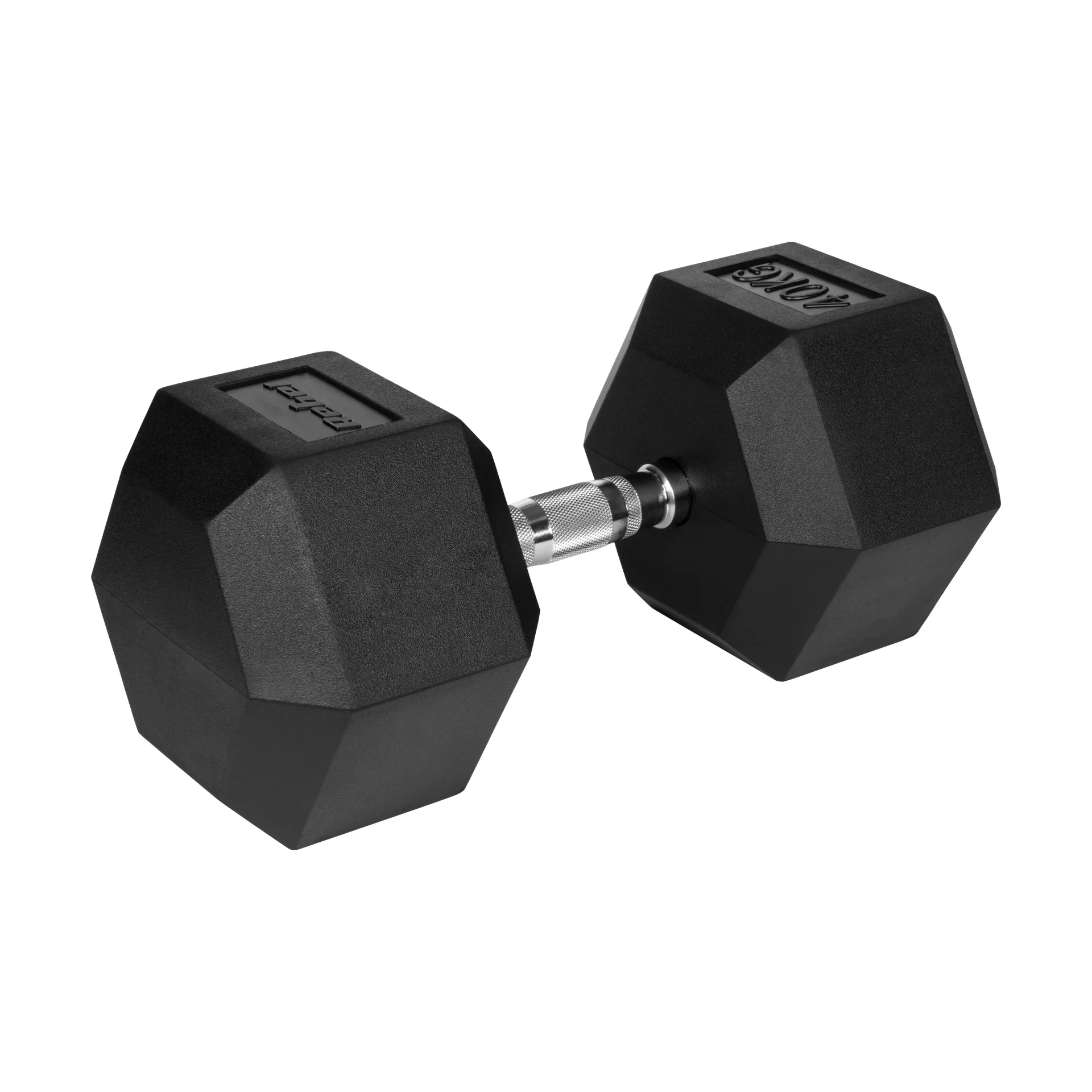 Гантель чавунна прогумована HEX Rebel Active RBA-2325-40, 40 кг